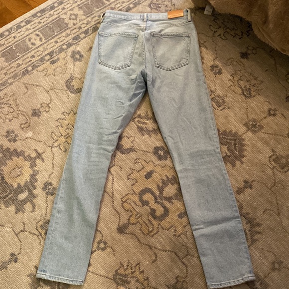 Nearly brand new size 25 Citizens of Humanity Olivia high rise jeans light wash - Picture 7 of 7